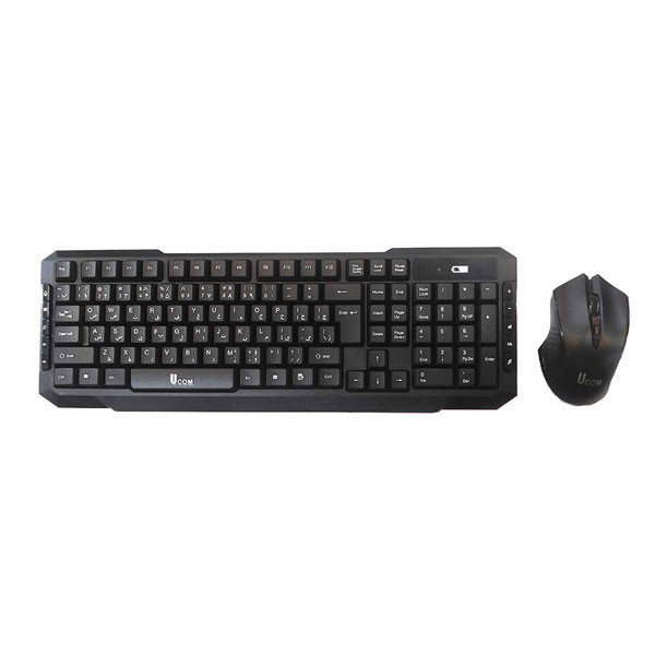 کیبورد و ماوس بی سیم یوکام مدل W4100 کیبورد و ماوس بی سیم یوکام مدل W4100