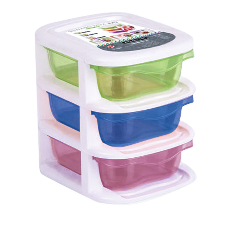 فایل تک پلاستیک مدل Mini Drawer 3 فایل تک پلاستیک مدل Mini Drawer 3