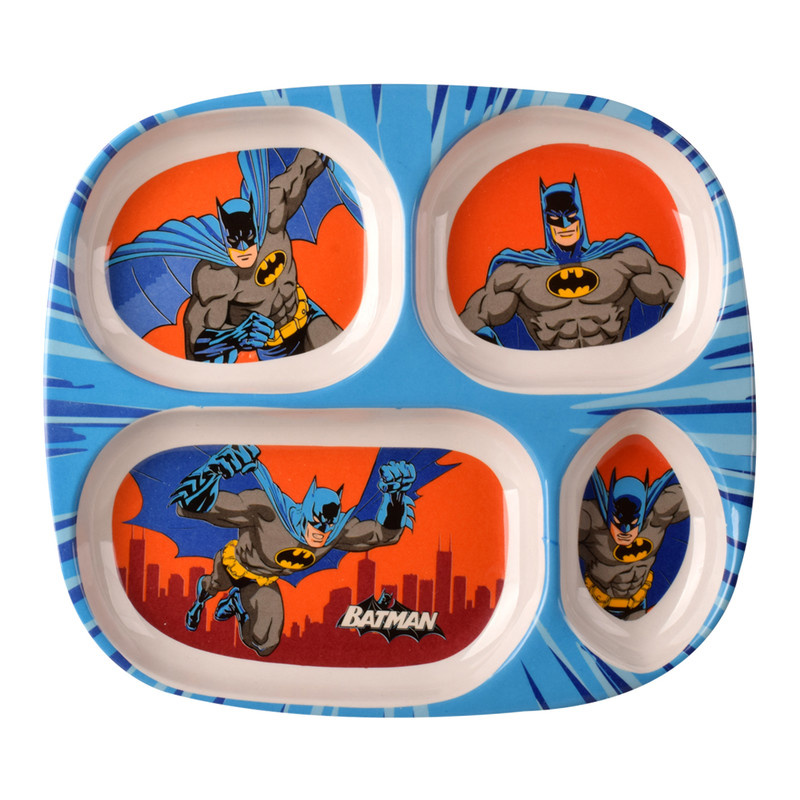 بشقاب کودک مهروز مدل batman کد 5042 بشقاب کودک مهروز مدل batman کد 5042