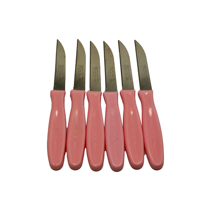 چاقو میوه خوری روک کد 010002 مجموعه 6 عددی چاقو میوه خوری روک کد 010002 مجموعه 6 عددی
