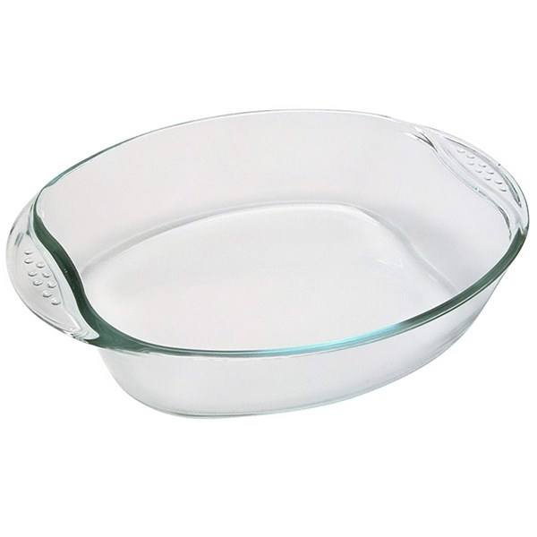ظرف بیضی پیرکس سری کلاسیک سایز 27 × 39 ظرف بیضی پیرکس سری کلاسیک سایز 27 × 39