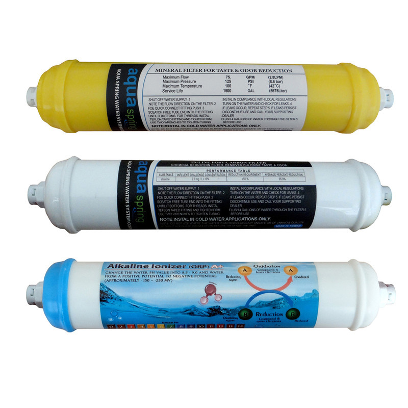 فیلتر دستگاه تصفیه کننده آب مدل SPARE FILTER- 3Q مجموعه 3 عددی فیلتر دستگاه تصفیه کننده آب مدل SPARE FILTER- 3Q مجموعه 3 عددی