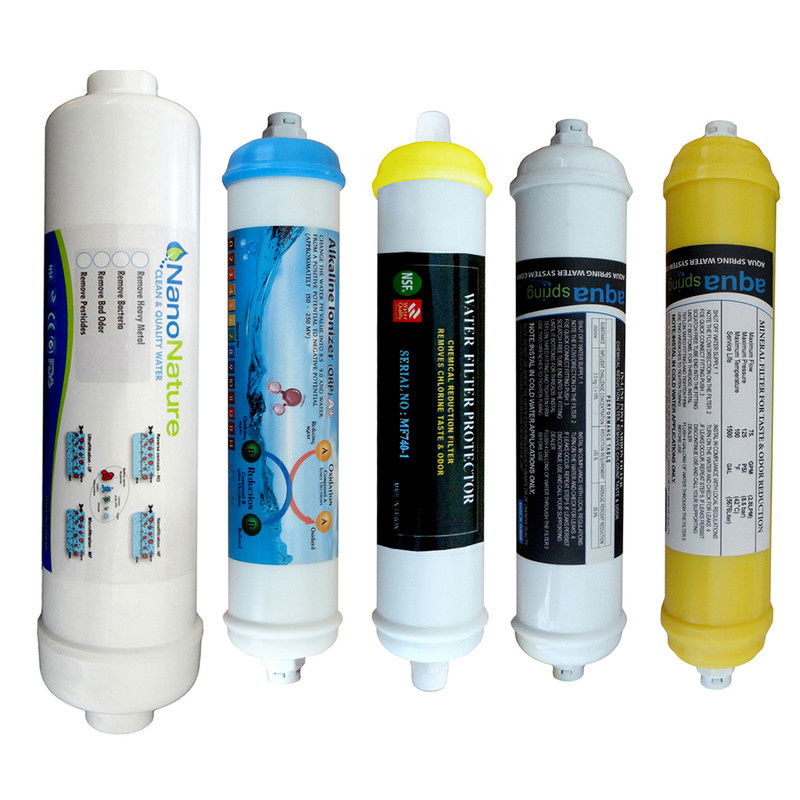 فیلتر دستگاه تصفیه کننده آب مدل SPARE FILTER- 5 مجموعه 5 عددی فیلتر دستگاه تصفیه کننده آب مدل SPARE FILTER- 5 مجموعه 5 عددی