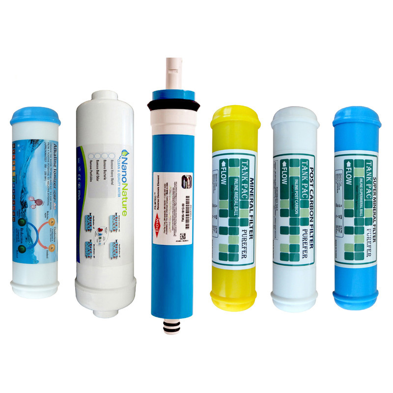 فیلتر دستگاه تصفیه کننده آب مدل TP-F700 مجموعه 6 عددی فیلتر دستگاه تصفیه کننده آب مدل TP-F700 مجموعه 6 عددی