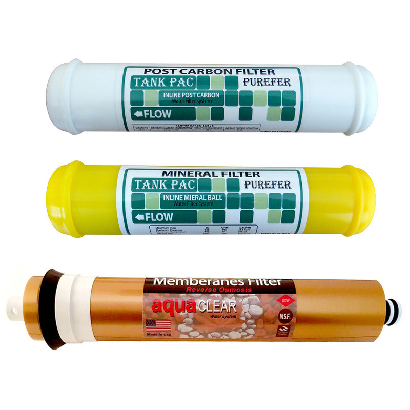 فیلتر دستگاه تصفیه کننده آب مدل TP - PMA مجموعه 3 عددی فیلتر دستگاه تصفیه کننده آب مدل TP - PMA مجموعه 3 عددی