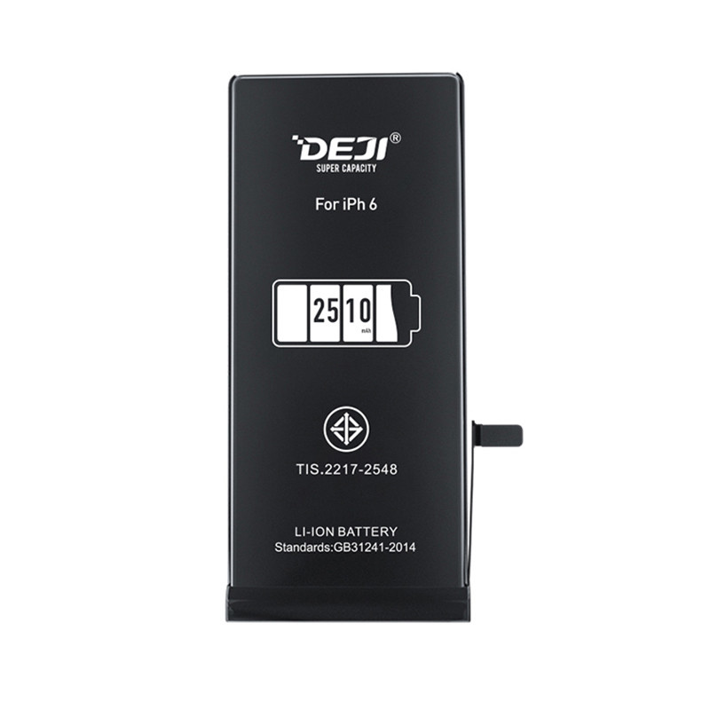 باتری موبایل دجی مدل DJ-IPH6G ظرفیت 2510 میلی آمپر ساعت مناسب برای گوشی موبایل اپل iPhone 6G باتری موبایل دجی مدل DJ-IPH6G ظرفیت 2510 میلی آمپر ساعت مناسب برای گوشی موبایل اپل iPhone 6G