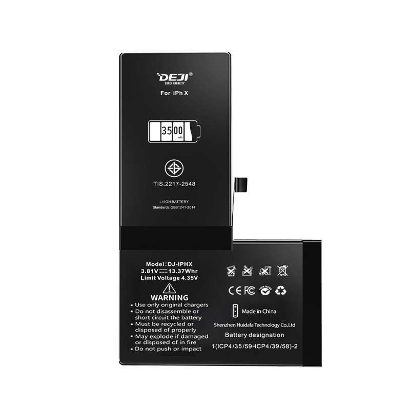 باتری موبایل دجی مدل DJ-IPHX ظرفیت 3500 میلی آمپر ساعت مناسب برای گوشی موبایل اپل iPhone X باتری موبایل دجی مدل DJ-IPHX ظرفیت 3500 میلی آمپر ساعت مناسب برای گوشی موبایل اپل iPhone X