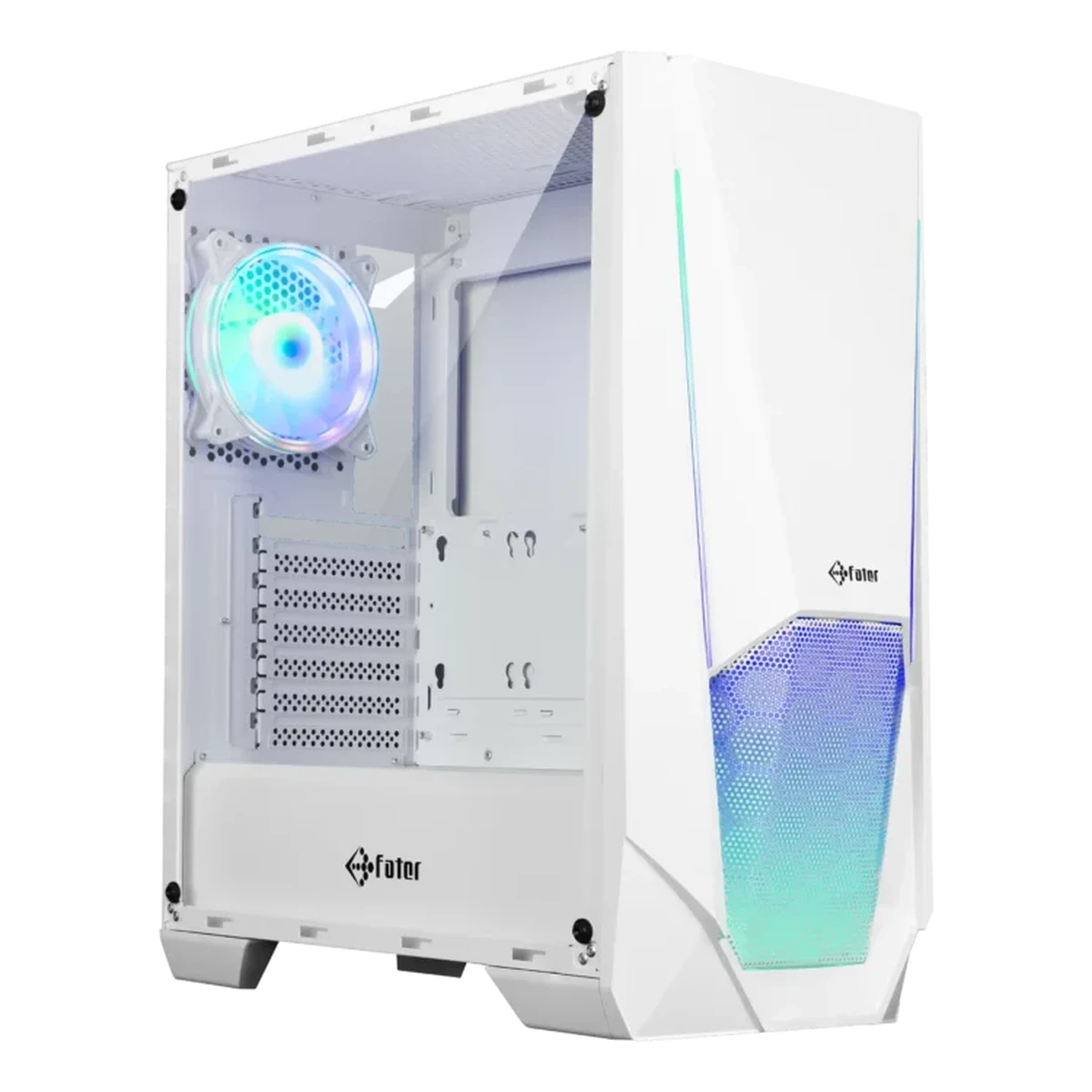 کیس کامپیوتر گیمینگ فاطر مدل FG-527W-سفید کیس کامپیوتر گیمینگ فاطر مدل FG-527W-سفید