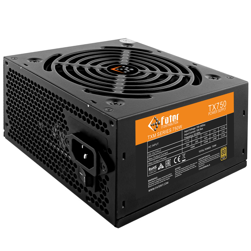 منبع تغذیه کامپیوتر فاطر مدل TX750 RGB