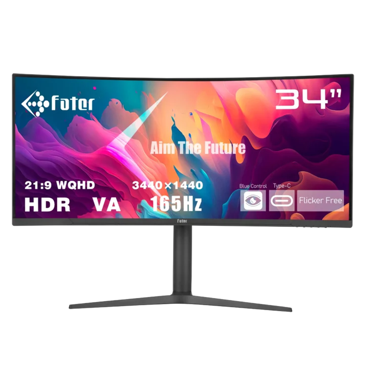مانیتور گیمینگ خمیده فاطر مدل C34-165B1 سایز 34 اینچ مانیتور گیمینگ خمیده فاطر مدل C34-165B1 سایز 34 اینچ