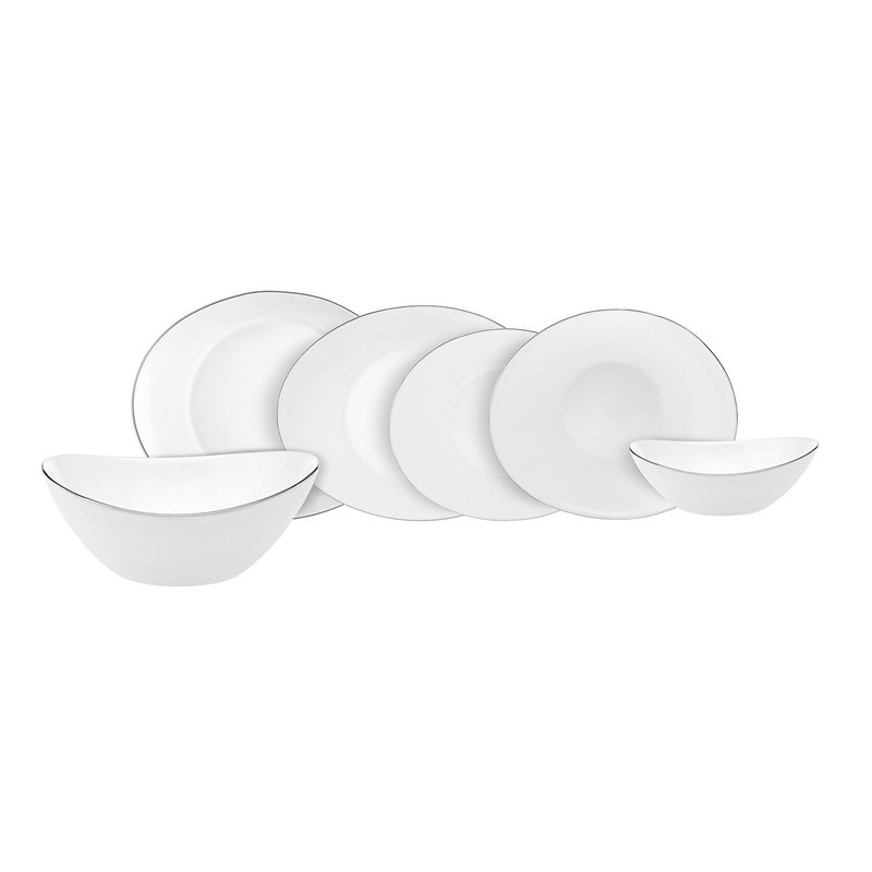 سرویس غذاخوری اوپال 26 پارچه 6 نفره کاراجا مدل Pure Opal سرویس غذاخوری اوپال 26 پارچه 6 نفره کاراجا مدل Pure Opal