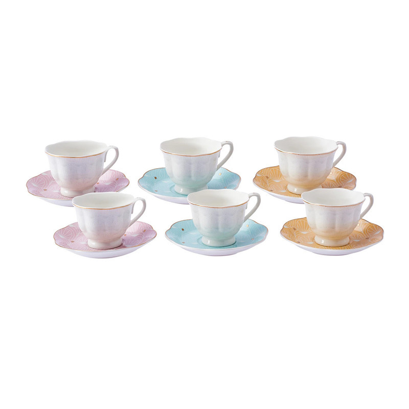 سرویس قهوه خوری 12 پارچه 6 نفره کاراجا مدل Deco سرویس قهوه خوری 12 پارچه 6 نفره کاراجا مدل Deco