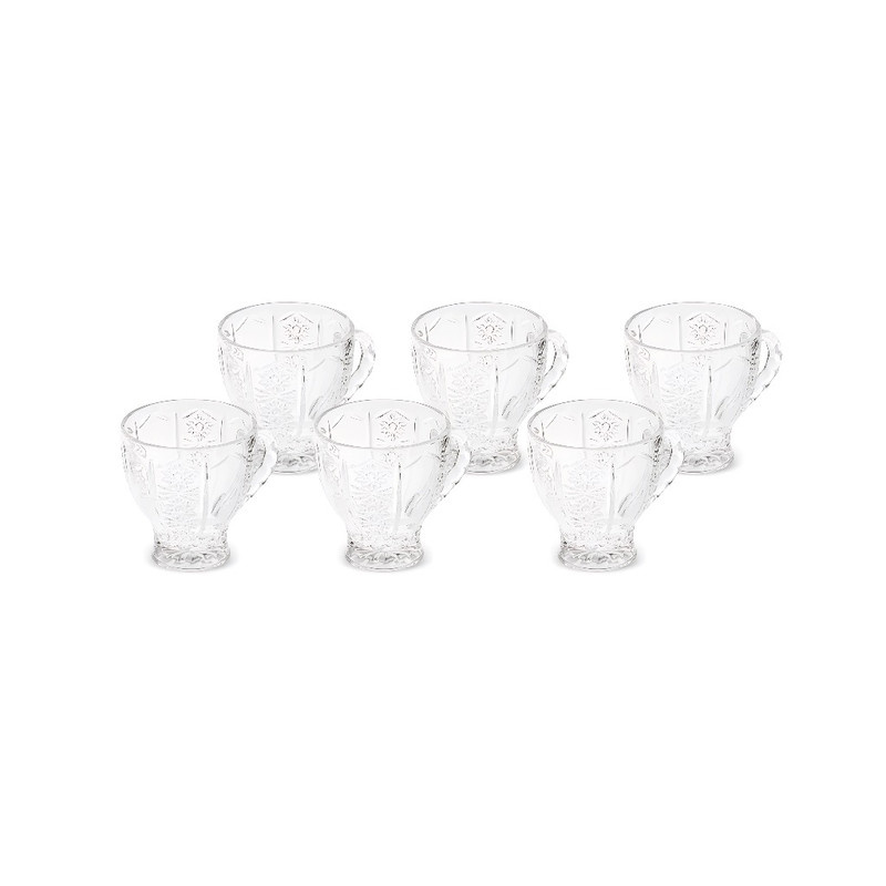 سرویس چای خوری 6 پارچه 6 نفره کاراجا مدل Seda سرویس چای خوری 6 پارچه 6 نفره کاراجا مدل Seda