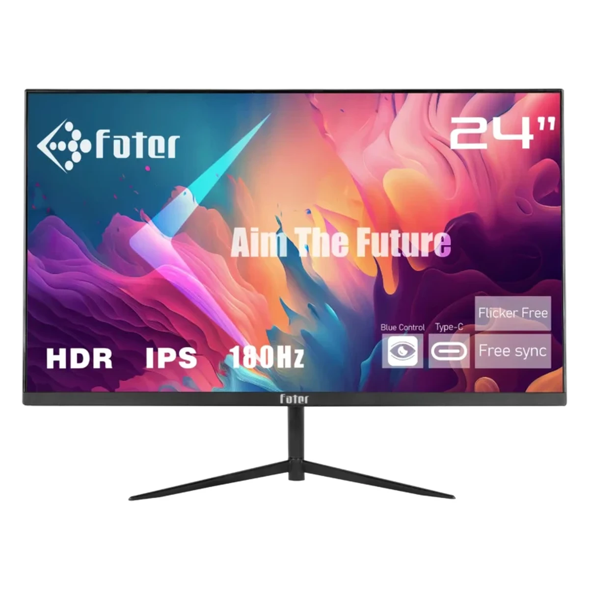 مانیتور گیمینگ فاطر مدل F24-180B2 سایز 24 اینچ مانیتور گیمینگ فاطر مدل F24-180B2 سایز 24 اینچ