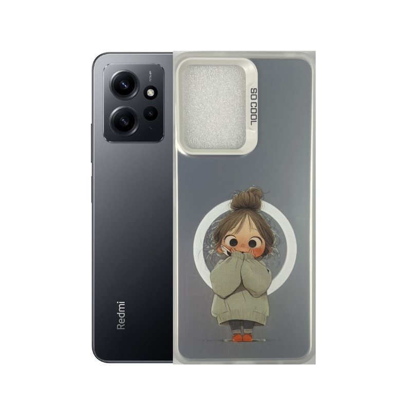 کاور طرح دختر خجالتی مناسب برای گوشی موبایل شیائومی Redmi Note 12 4g کاور طرح دختر خجالتی مناسب برای گوشی موبایل شیائومی Redmi Note 12 4g