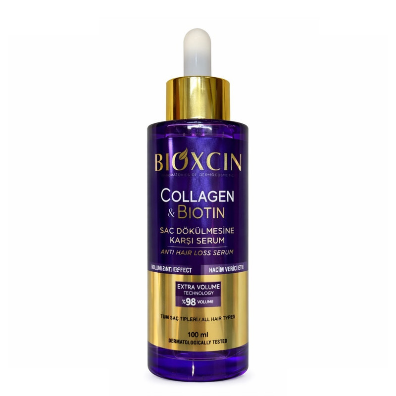 سرم مو بیوکسین مدل Collagen & Biotin مناسب برای انواع مو حجم 100 میلی لیتر سرم مو بیوکسین مدل Collagen & Biotin مناسب برای انواع مو حجم 100 میلی لیتر
