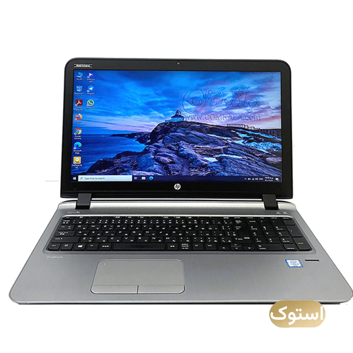 لپ تاپ استوک USED - اچ پی 15.6 اینچی مدل Probook 450 G3 i5 6200U 8GB 256GB - مشکی لپ تاپ استوک USED - اچ پی 15.6 اینچی مدل Probook 450 G3 i5 6200U 8GB 256GB - مشکی