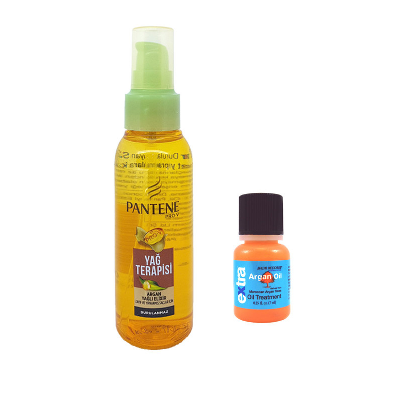 روغن آرگان پنتن مدل Pro-V حجم 100 میلی لیتر به همراه عصاره آرگان حجم 7 میلی لیتر روغن آرگان پنتن مدل Pro-V حجم 100 میلی لیتر به همراه عصاره آرگان حجم 7 میلی لیتر