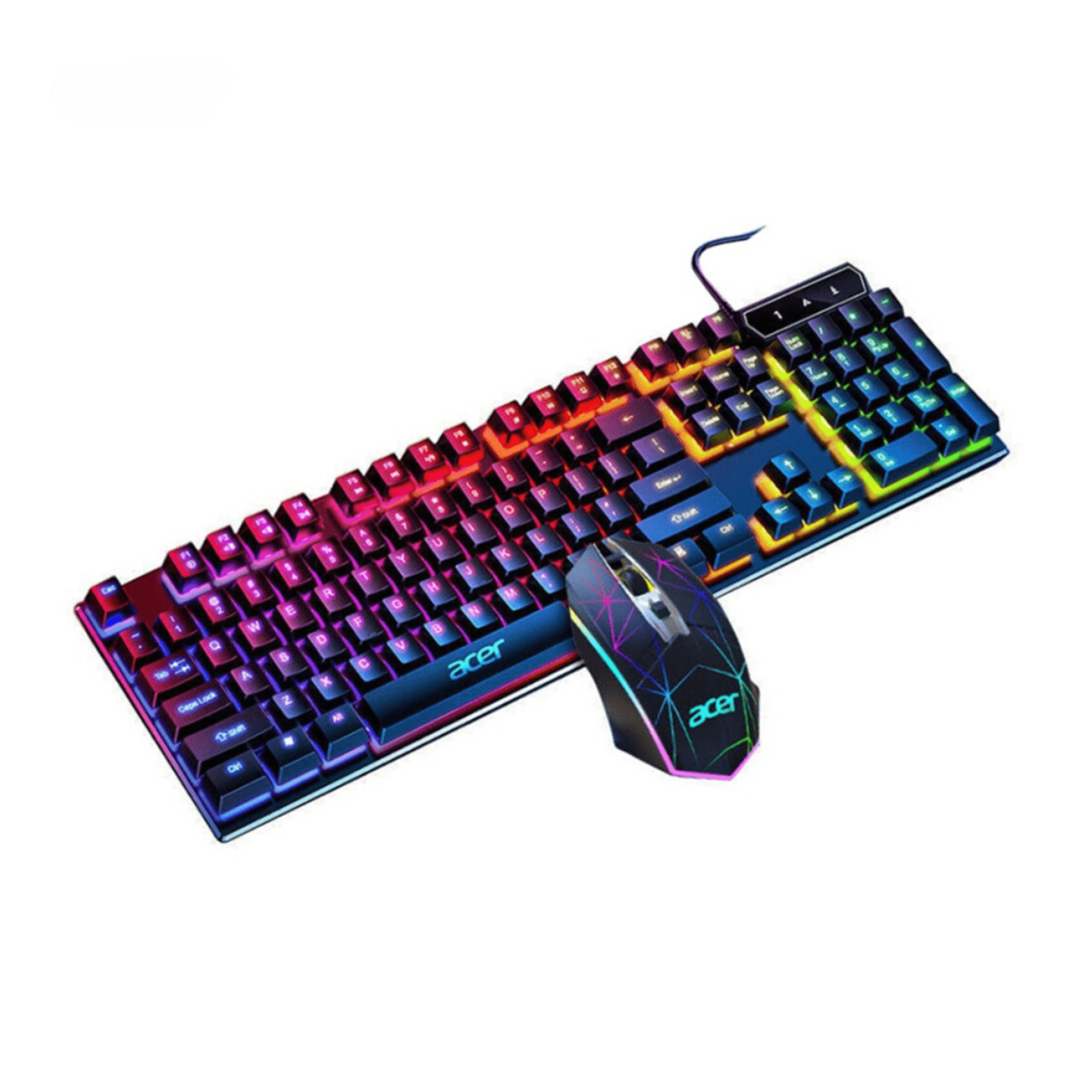 کیبورد و ماوس ایسر مدل YKB913+M115 مخصوص بازی کیبورد و ماوس ایسر مدل YKB913+M115 مخصوص بازی