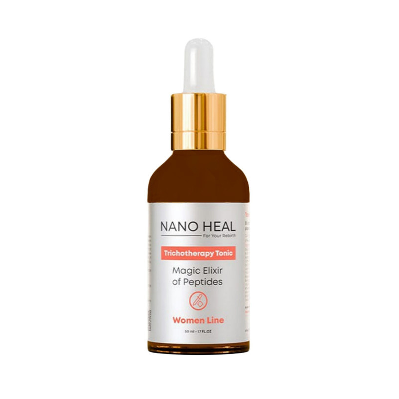 سرم تقویت کننده و ضد ریزش بانوان نانوهیل مدل Magic Elixir of Peptides مناسب برای انواع مو حجم 50 میلی لیتر سرم تقویت کننده و ضد ریزش بانوان نانوهیل مدل Magic Elixir of Peptides مناسب برای انواع مو حجم 50 میلی لیتر