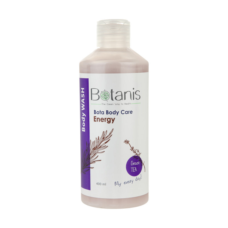شامپو مرطوب کننده بدن بوتانیس مدل Bota Body Care Energy حجم 400 میلی لیتر شامپو مرطوب کننده بدن بوتانیس مدل Bota Body Care Energy حجم 400 میلی لیتر