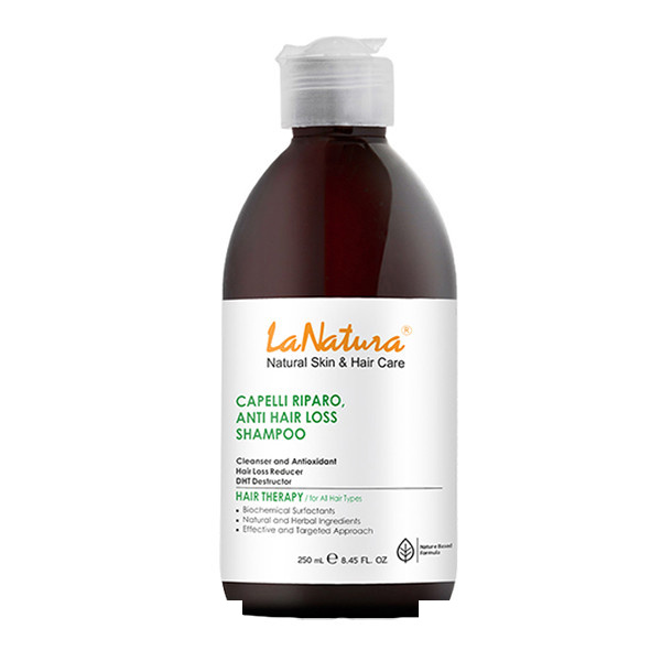 شامپو ضد ریزش و تقویت کننده مو لاناتورا مدل Capelli Riparo حجم 250 میلی لیتر شامپو ضد ریزش و تقویت کننده مو لاناتورا مدل Capelli Riparo حجم 250 میلی لیتر