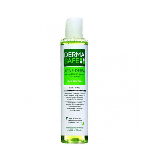 شامپو سر و بدن درماسیف مدل Acne Derm حجم ۲۰۰ میلی لیتر شامپو سر و بدن درماسیف مدل Acne Derm حجم ۲۰۰ میلی لیتر