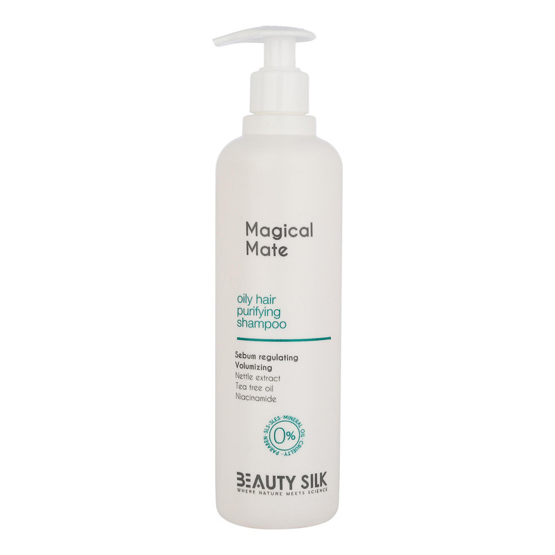 شامپو مو بیوتی سیلک مدل Magical Mate مناسب برای موهای چرب حجم 407 میلی لیتر شامپو مو بیوتی سیلک مدل Magical Mate مناسب برای موهای چرب حجم 407 میلی لیتر
