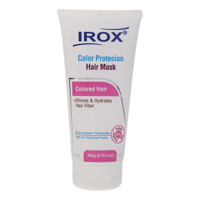 ماسک مو ایروکس مدل color protecion وزن 200 گرم ماسک مو ایروکس مدل color protecion وزن 200 گرم