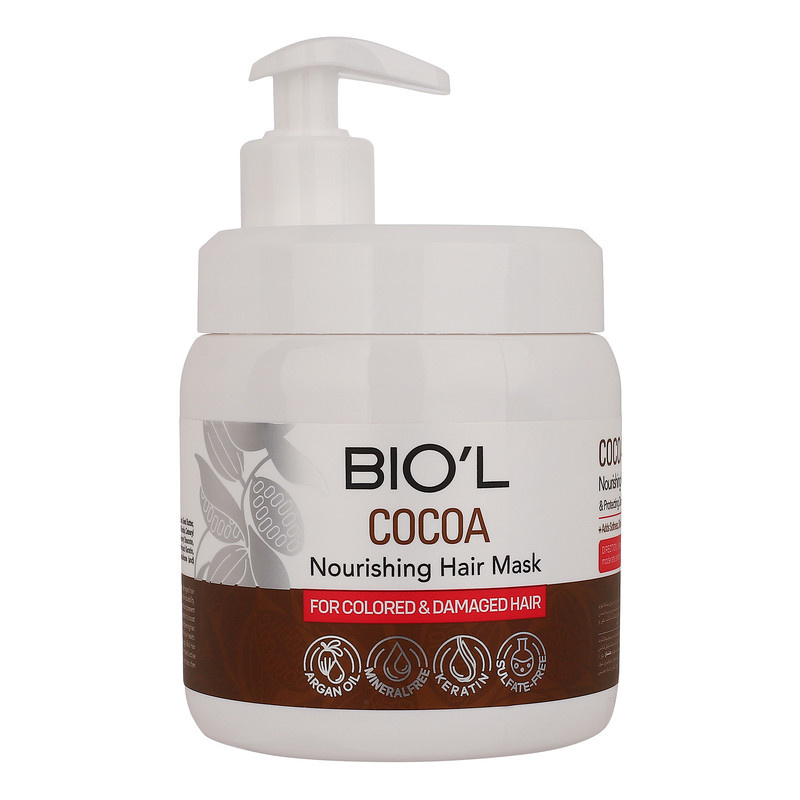 ماسک تقویت کننده مو بیول مدل Cocoa مناسب برای موهای آسیب دیده و رنگ شده حجم 500 میلی لیتر ماسک تقویت کننده مو بیول مدل Cocoa مناسب برای موهای آسیب دیده و رنگ شده حجم 500 میلی لیتر