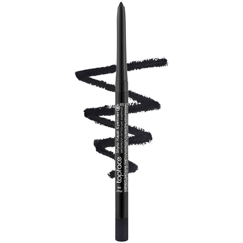مداد چشم تاپ فیس مدل STYLO KAJAL رنگ مشکی کد 001 مداد چشم تاپ فیس مدل STYLO KAJAL رنگ مشکی کد 001