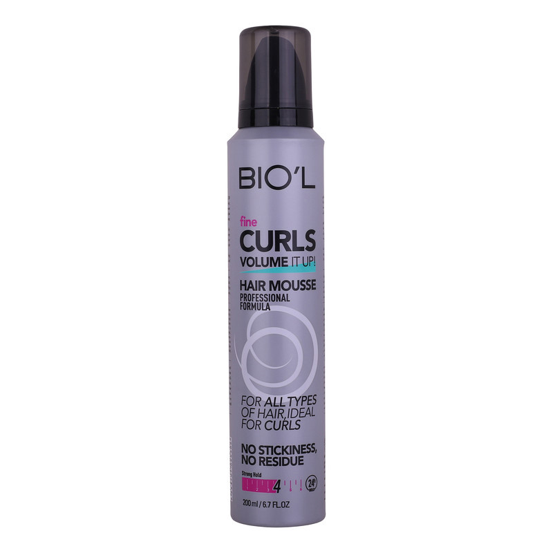 موس مو بیول مدل 4 FINE CURLS مناسب موهای فر حجم 200 میلی لیتر موس مو بیول مدل 4 FINE CURLS مناسب موهای فر حجم 200 میلی لیتر