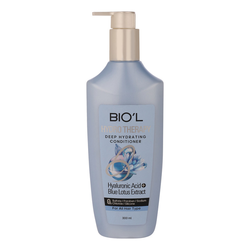 نرمکننده مو بیول مدل Blue Lotus مناسب برای انواع مو حجم 300 میلیلیتر نرمکننده مو بیول مدل Blue Lotus مناسب برای انواع مو حجم 300 میلیلیتر