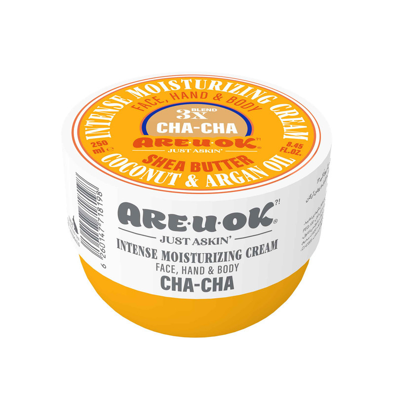 کرم مرطوبکننده آر یو اوکی مدل CHA CHA حجم 250 میلیلیتر کرم مرطوبکننده آر یو اوکی مدل CHA CHA حجم 250 میلیلیتر