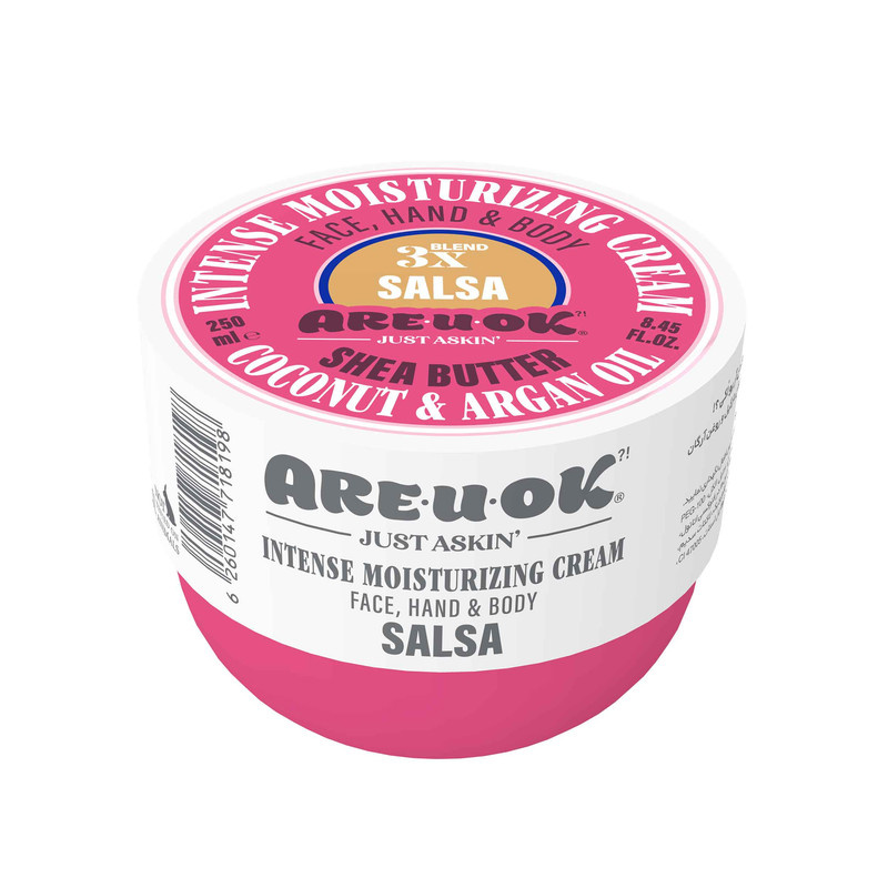 کرم مرطوبکننده آر یو اوکی مدل salsa حجم 250 میلیلیتر کرم مرطوبکننده آر یو اوکی مدل salsa حجم 250 میلیلیتر