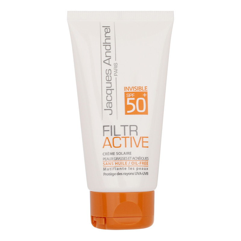 کرم ضد آفتاب بدون رنگ ژاک آندرل پاریس SPF 50 مدل FILTR ACTIVE مناسب پوست های چرب و مستعد آکنه حجم 50 میلیلیتر کرم ضد آفتاب بدون رنگ ژاک آندرل پاریس SPF 50 مدل FILTR ACTIVE مناسب پوست های چرب و مستعد آکنه حجم 50 میلیلیتر