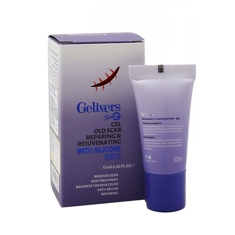 ژل ترمیم کننده پوست گلیورز مدل silicone مناسب برای انواع پوست حجم 15 میلی لیتر ژل ترمیم کننده پوست گلیورز مدل silicone مناسب برای انواع پوست حجم 15 میلی لیتر