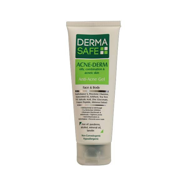 ژل ضد جوش درماسیف مدل Acne Derm حجم ۷۵ میلی لیتر ژل ضد جوش درماسیف مدل Acne Derm حجم ۷۵ میلی لیتر