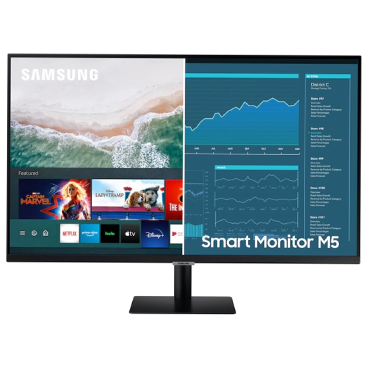 مانیتور هوشمند سامسونگ مدل LS27AM500NM سایز 27 اینچ