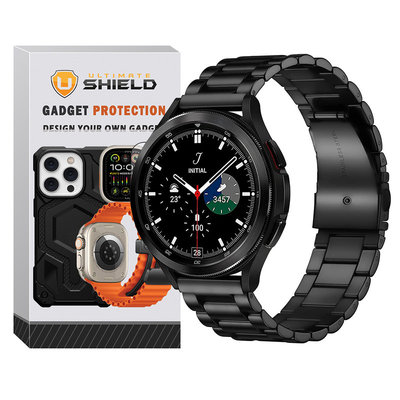 بند آلتیمیت شیلد مدل 3Row TW مناسب برای ساعت هوشمند سامسونگ Galaxy Gear S3 / Watch 3 45mm / Watch 46mm / S3 Frontier / S3 Classic Gear 2 R380 بند آلتیمیت شیلد مدل 3Row TW مناسب برای ساعت هوشمند سامسونگ Galaxy Gear S3 / Watch 3 45mm / Watch 46mm / S3 Frontier / S3 Classic Gear 2 R380