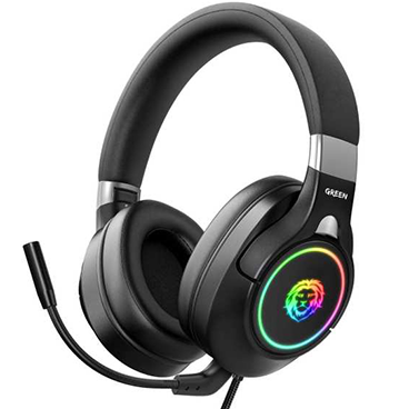 هدفون گیمینگ گرین مدل K10 RGB Lighting Professional هدفون گیمینگ گرین مدل K10 RGB Lighting Professional