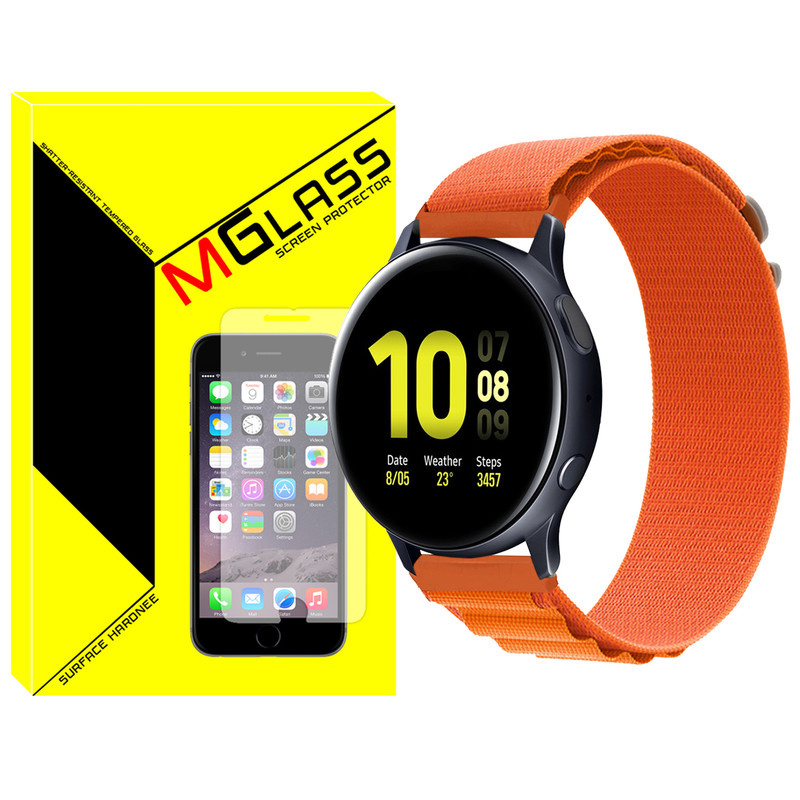 بند امگلس مدل Loop Alpine مناسب برای ساعت هوشمند سامسونگ Galaxy Watch Active 2 44mm بند امگلس مدل Loop Alpine مناسب برای ساعت هوشمند سامسونگ Galaxy Watch Active 2 44mm