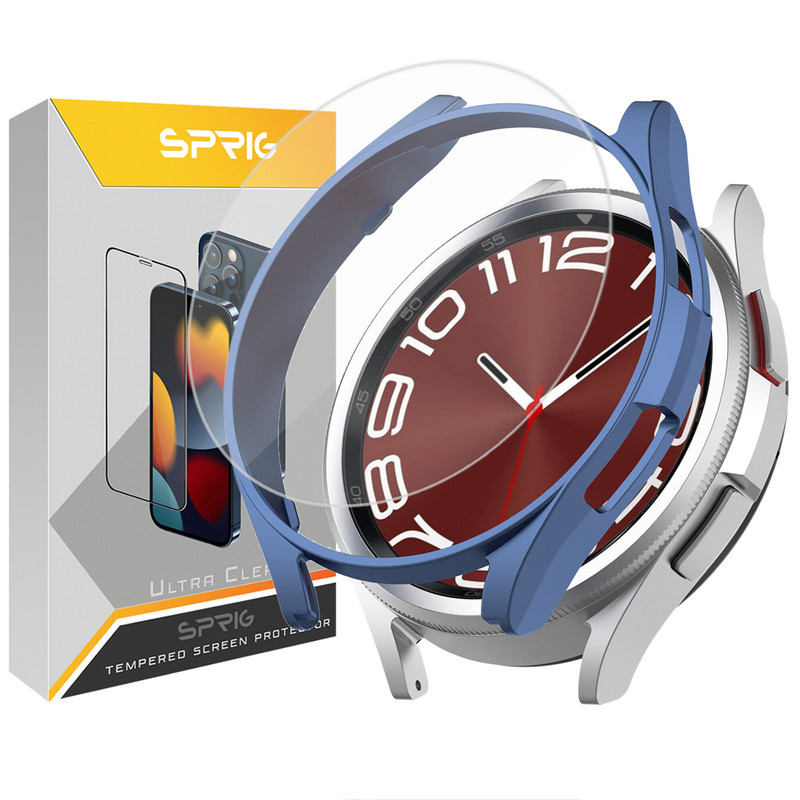 کاور اسپریگ مدل SPG مناسب برای ساعت هوشمند سامسونگ Galaxy Watch 6 Classic 47mm به همراه محافظ صفحه نمایش کاور اسپریگ مدل SPG مناسب برای ساعت هوشمند سامسونگ Galaxy Watch 6 Classic 47mm به همراه محافظ صفحه نمایش