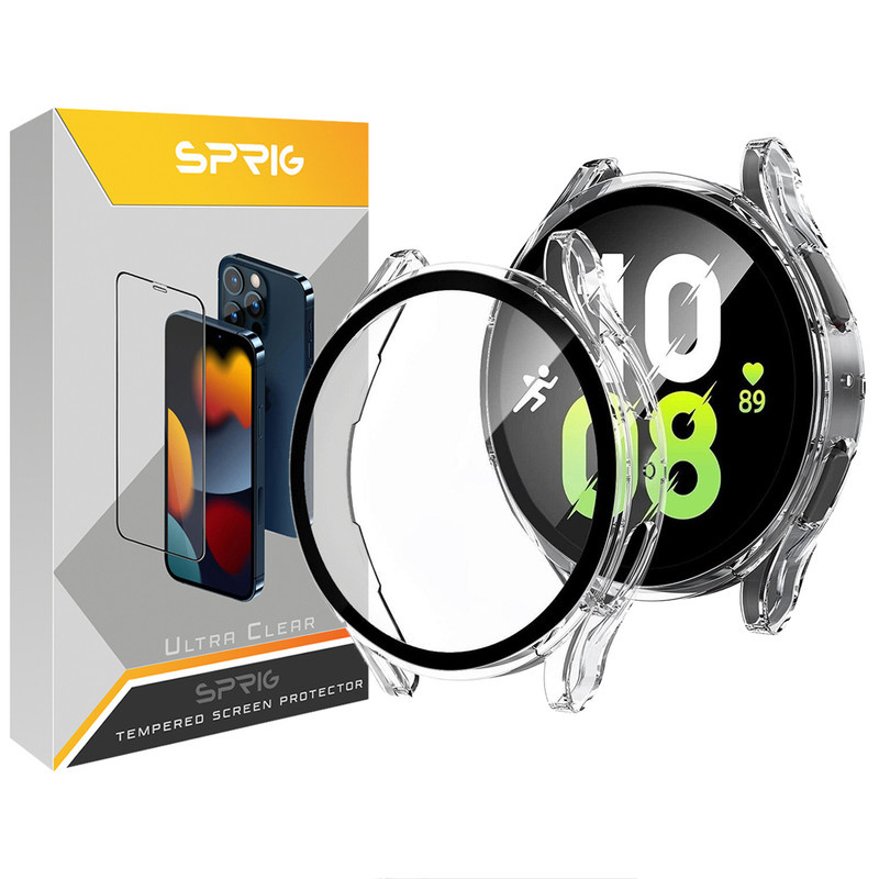 کاور اسپریگ مدل Hard Guard مناسب برای ساعت هوشمند سامسونگ Galaxy Watch 5 40mm به همراه محافظ صفحه نمایش کاور اسپریگ مدل Hard Guard مناسب برای ساعت هوشمند سامسونگ Galaxy Watch 5 40mm به همراه محافظ صفحه نمایش