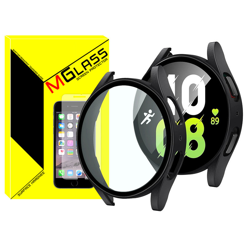 کاور ام گلس مدل PC-Bumper-MG مناسب برای ساعت هوشمند سامسونگ Galaxy Watch 5 44mm به همراه محافظ صفحه نمایش کاور ام گلس مدل PC-Bumper-MG مناسب برای ساعت هوشمند سامسونگ Galaxy Watch 5 44mm به همراه محافظ صفحه نمایش