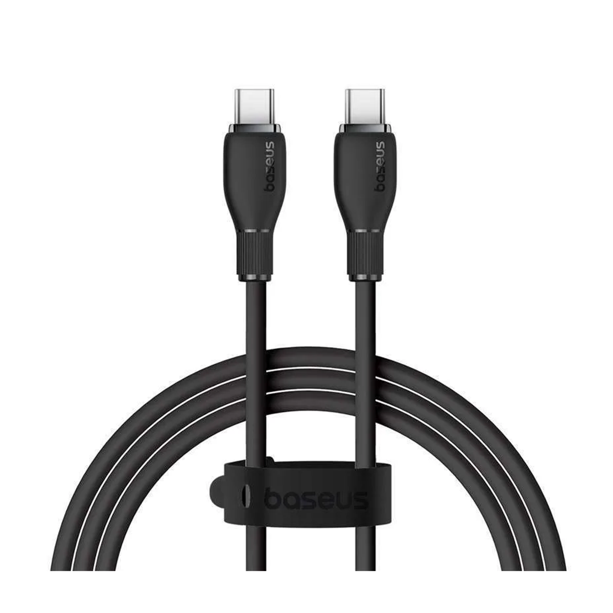 کابل دو سر تایپ سی باسئوس مدل Pudding Series P10355702511 طول 1.2 متر