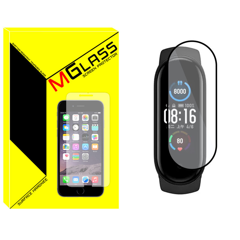 محافظ صفحه نمایش نانو ام گلس مدل NMG مناسب برای ساعت هوشمند شیائومی Mi Band 7 محافظ صفحه نمایش نانو ام گلس مدل NMG مناسب برای ساعت هوشمند شیائومی Mi Band 7