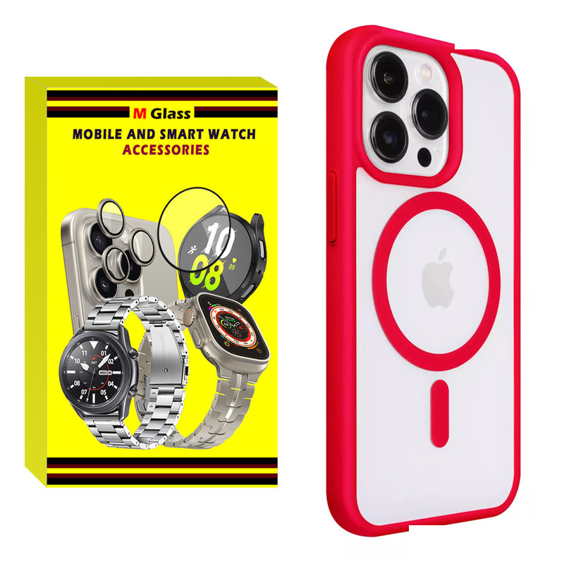 کاور ام گلس مدل Magsafe Border مناسب برای گوشی موبایل اپل iPhone 16 Pro کاور ام گلس مدل Magsafe Border مناسب برای گوشی موبایل اپل iPhone 16 Pro