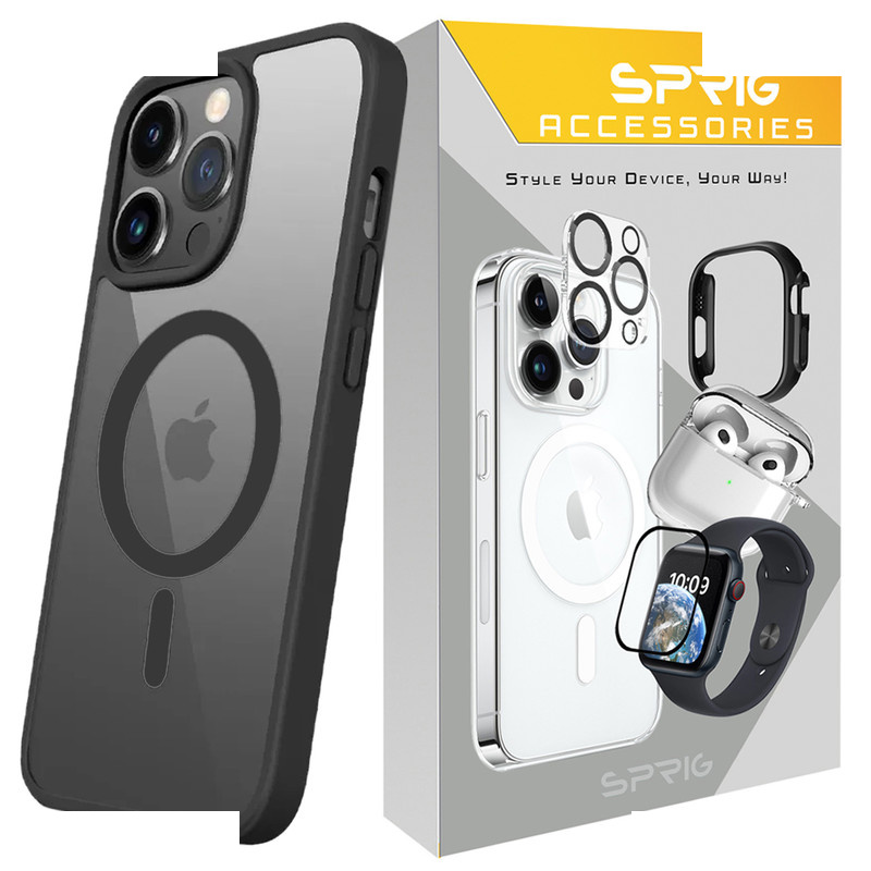 کاور اسپریگ مدل Bumper Magsafe مناسب برای گوشی موبایل اپل Iphone 15 Pro max کاور اسپریگ مدل Bumper Magsafe مناسب برای گوشی موبایل اپل Iphone 15 Pro max