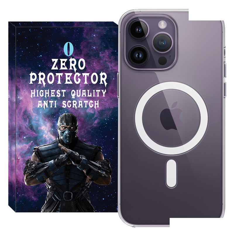 کاور زیرو مدل Clear Magsafe مناسب برای گوشی موبایل اپل Iphone 14 Pro max کاور زیرو مدل Clear Magsafe مناسب برای گوشی موبایل اپل Iphone 14 Pro max